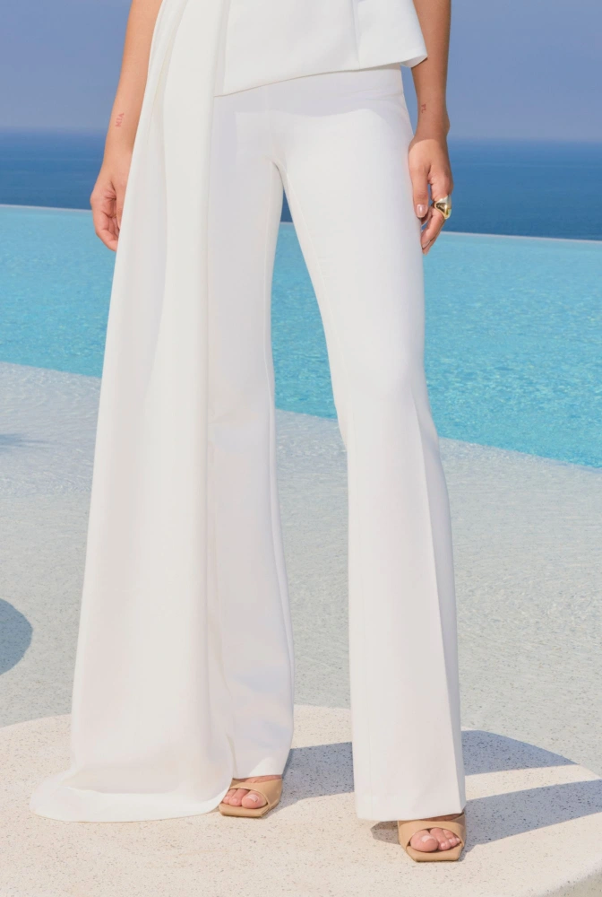 Puerto – elegant off-white trousers