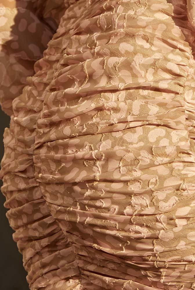 TIVVA - DRESS WITH OPENED SHOULDERS