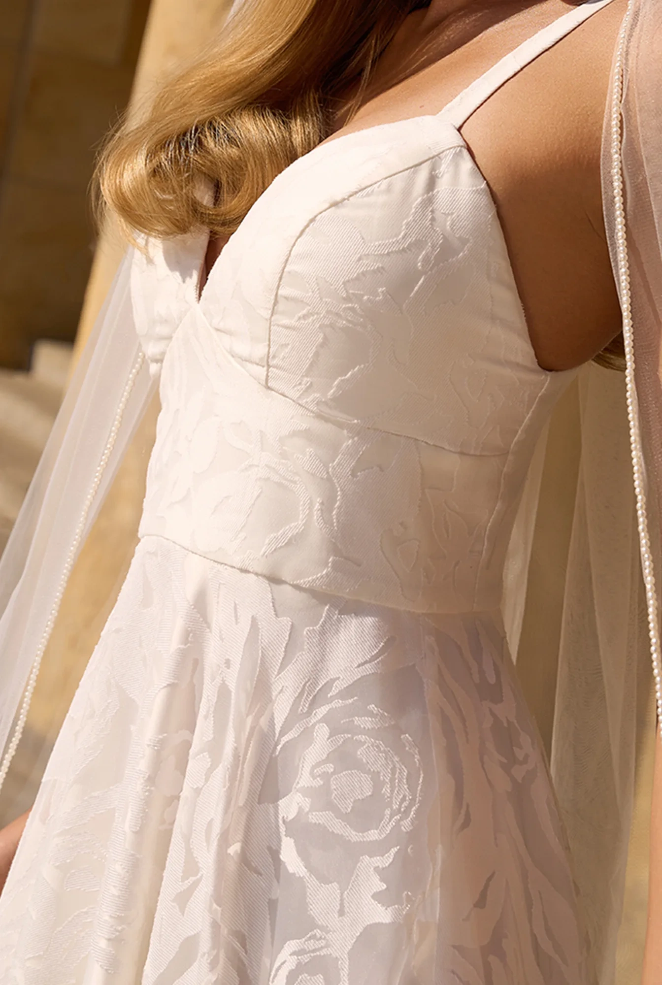 Cambria - maxi wedding dress with lace