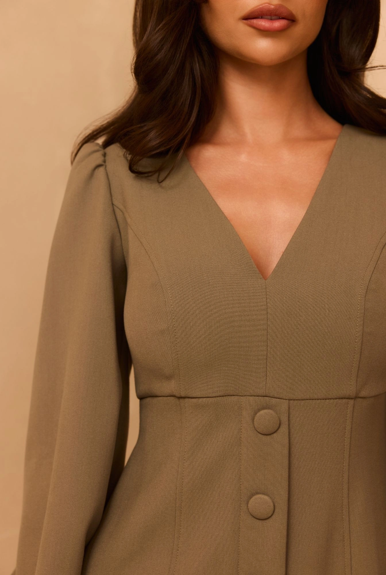 Olavia - olive mini with buttons