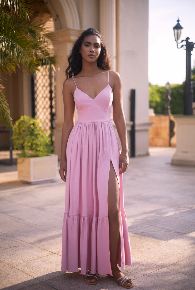 Kamalla Pink - harmony of pink in a maxi dress