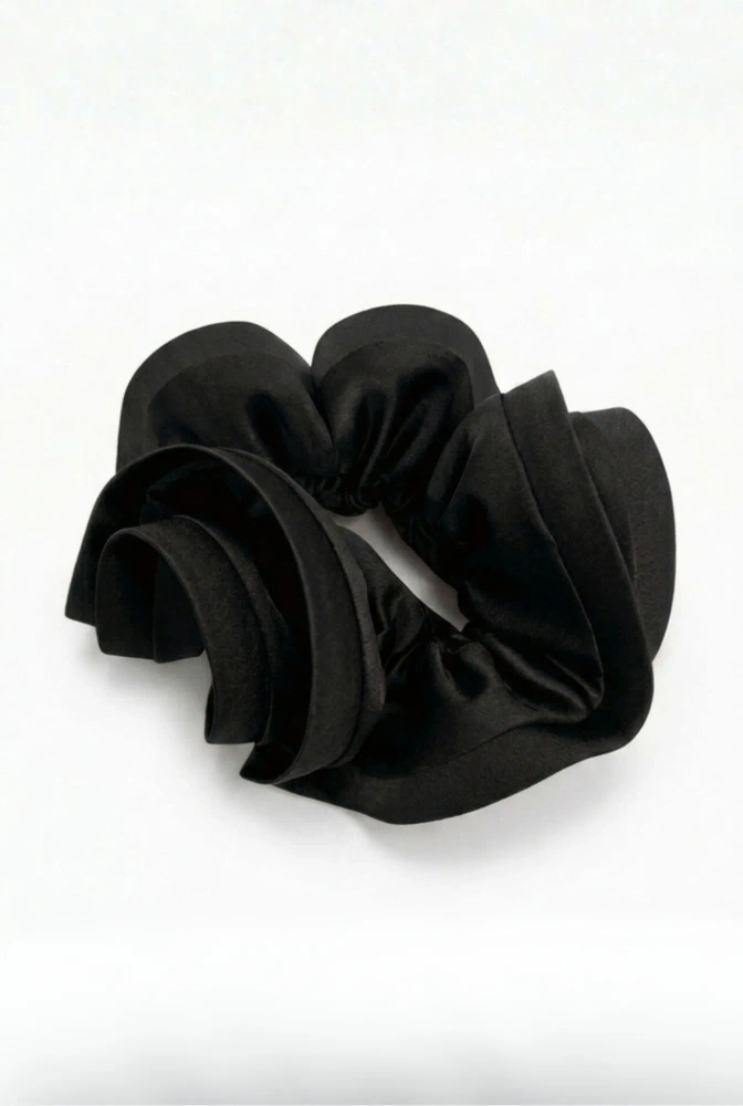 Negro – black hair tie