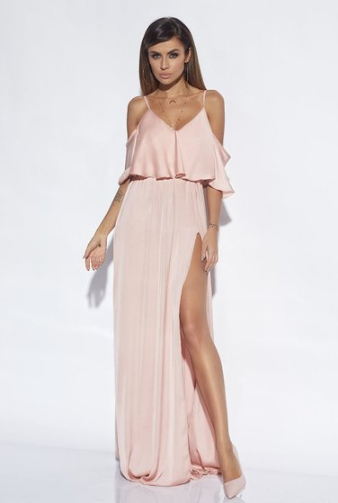 LINDA - PEACH GOWN