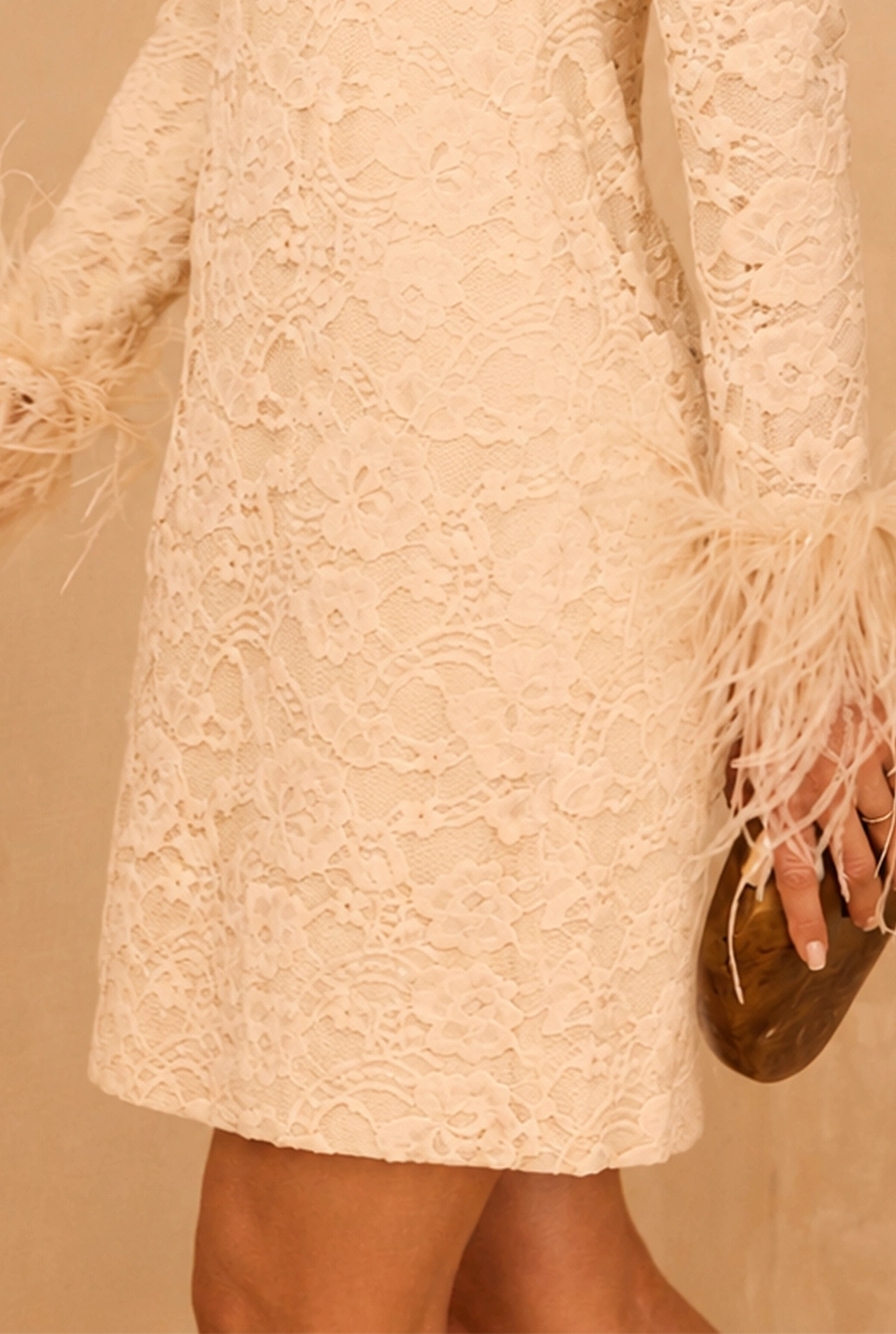 Tolla – cream dress TALL