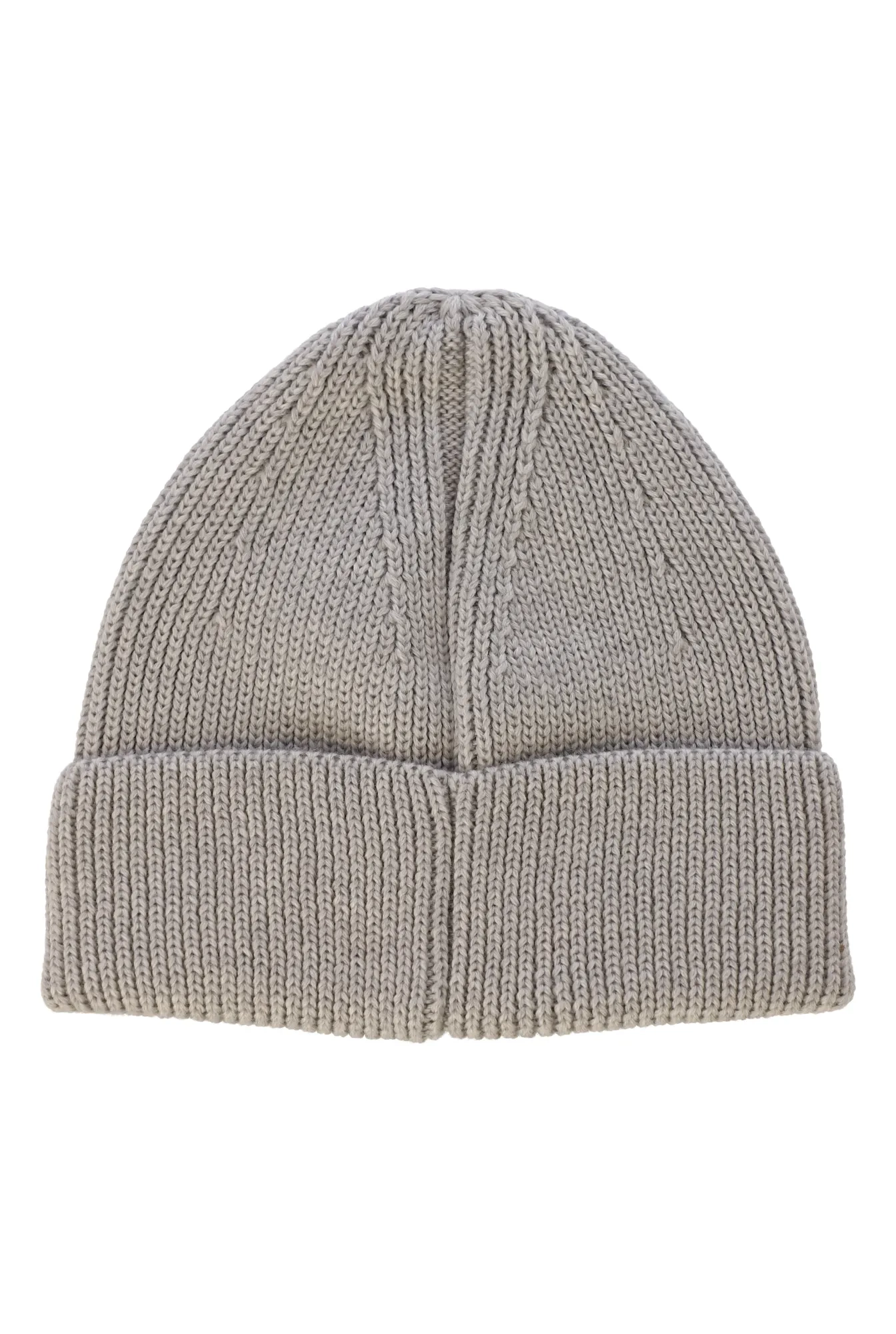 Grey Winter Beanie with Lou Logo
