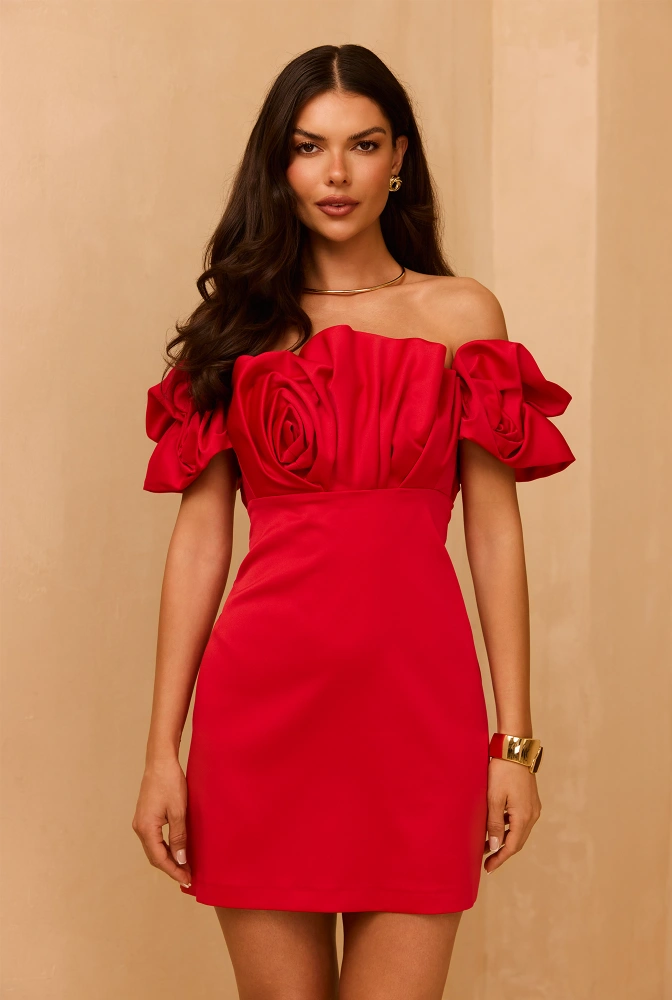 Olione - mini corset dress with underwires
