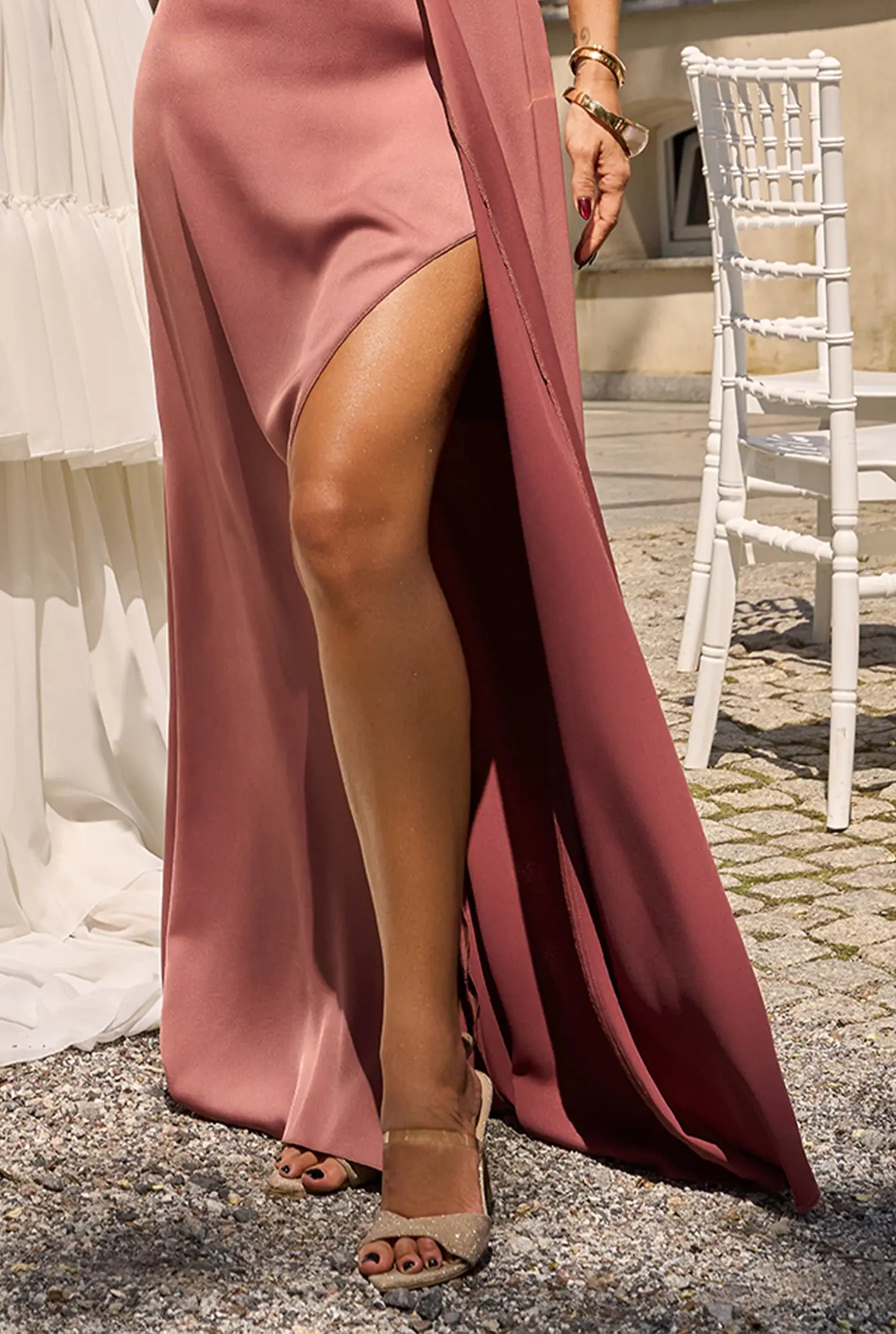 Regina – maxi corset dress with boning