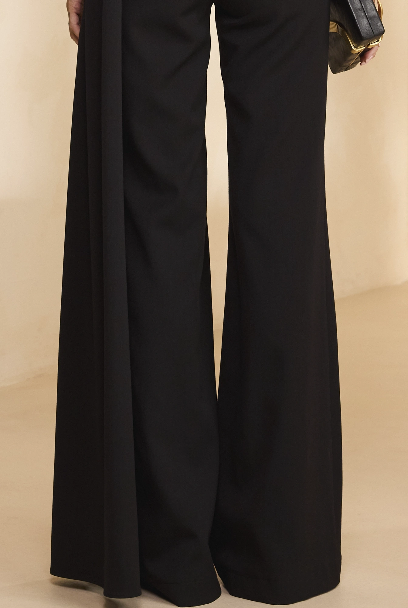 Castillo – black jumpsuit in two length options depending on height